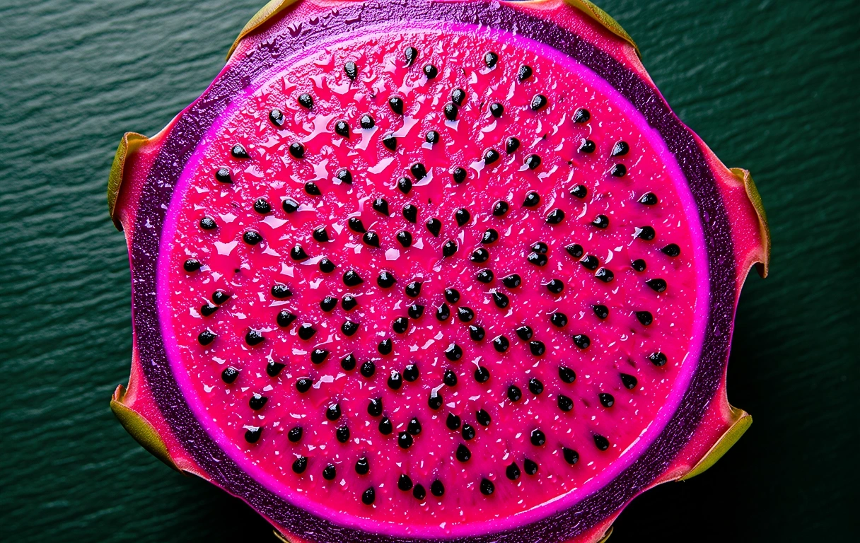 Frische und Vitalität dargestellt durch Makro-Fotografie