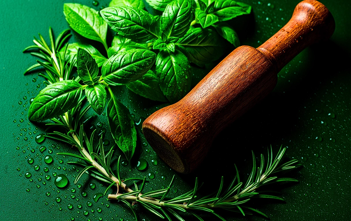 Kräuter für die natürliche Ernährung